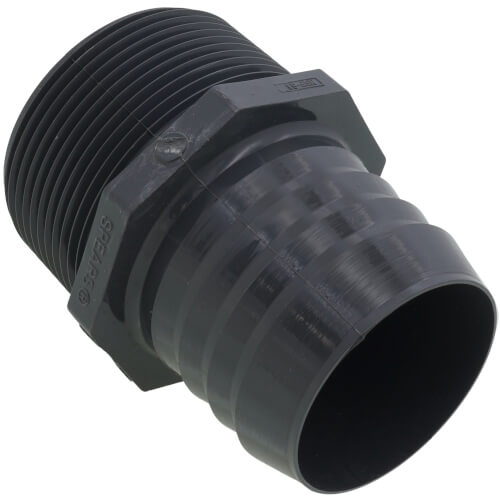 Main product image of 2-1/2" PVC Barbed Insert Male Adapter (MIPT x Insert)