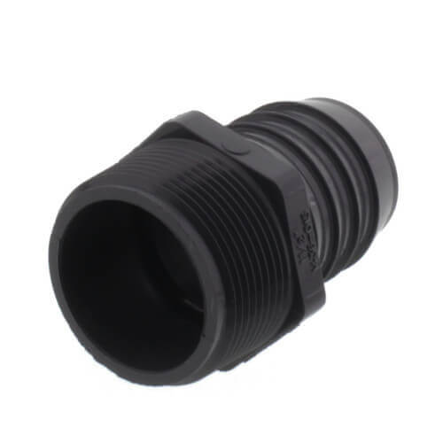 Main product image of 6" PVC Barbed Insert Male Adapter, Gray (MIPT x Insert)
