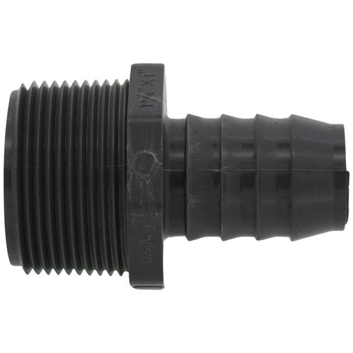 Main product image of 1-1/4" x 1" PVC Barbed Insert Reducing Male Adapter (MIPT x Insert)