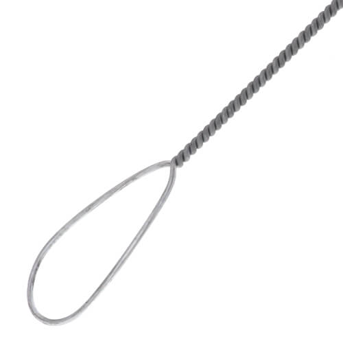 Main product image of 1-1/2" x 1-1/8" Crimped Wire Brush for Weil McLain Boilers (46" Total Length w/ Handle)
