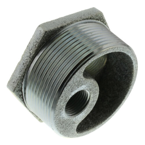 Main product image of 2" NPT x 3/8" FNPT 3-Way Tap Tank Bushing