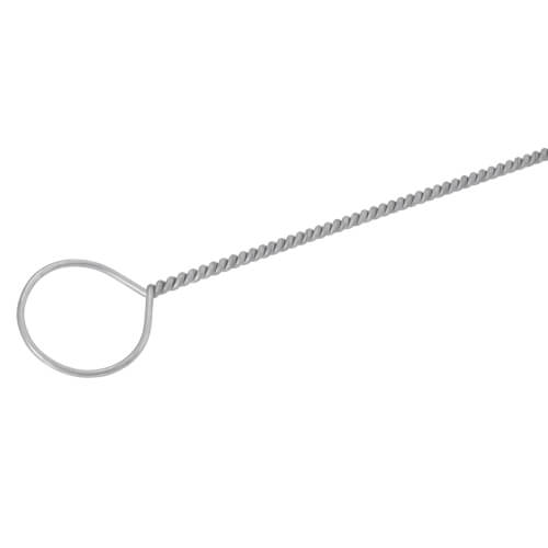 Main product image of 1-1/2" x 1-1/8" Crimped Wire Brush for Weil McLain Boilers (30" Total Length w/ Handle)