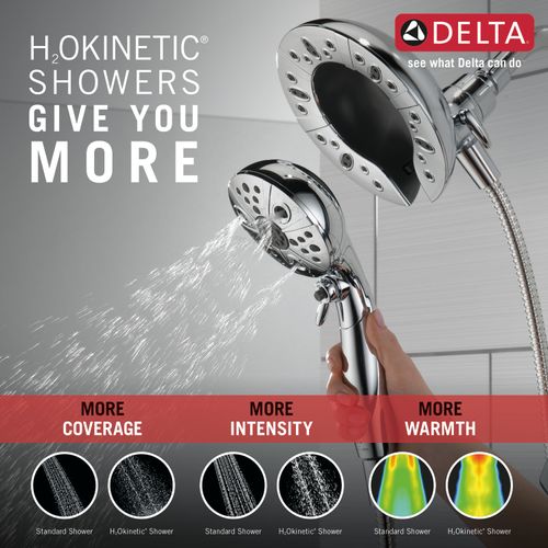 Main product image of Vesna Monitor 14 Series Tub & Shower w/ In2ition 2-in-1 Shower (Chrome), 144789-I