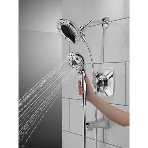 Main product image of Vesna Monitor 14 Series Tub & Shower w/ In2ition 2-in-1 Shower (Chrome), 144789-I