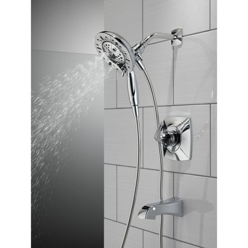 Main product image of Vesna Monitor 14 Series Tub & Shower w/ In2ition 2-in-1 Shower (Chrome), 144789-I