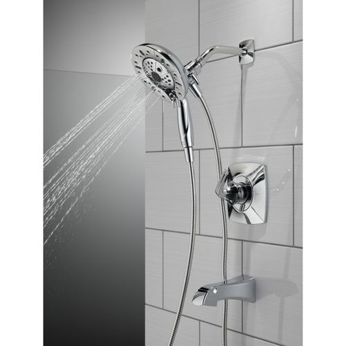 Main product image of Vesna Monitor 14 Series Tub & Shower w/ In2ition 2-in-1 Shower (Chrome), 144789-I