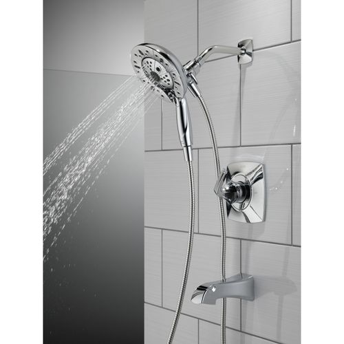 Main product image of Vesna Monitor 14 Series Tub & Shower w/ In2ition 2-in-1 Shower (Chrome), 144789-I