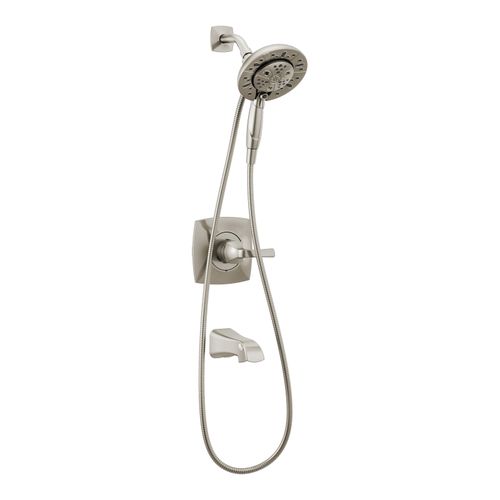 Main product image of Vesna Monitor 14 Series Tub & Shower w/ In2ition 2-in-1 Shower (Spotshield Brushed Nickel), 144789-SP-I