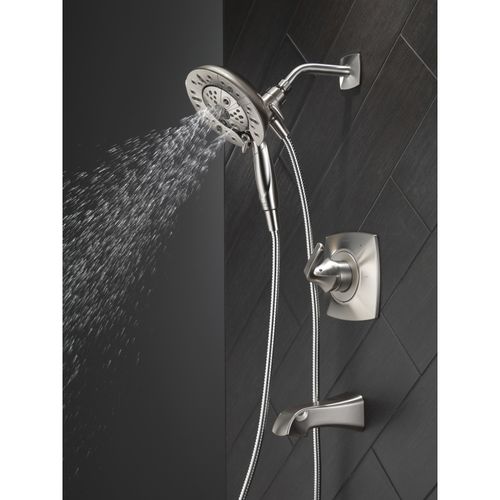 Main product image of Vesna Monitor 14 Series Tub & Shower w/ In2ition 2-in-1 Shower (Spotshield Brushed Nickel), 144789-SP-I