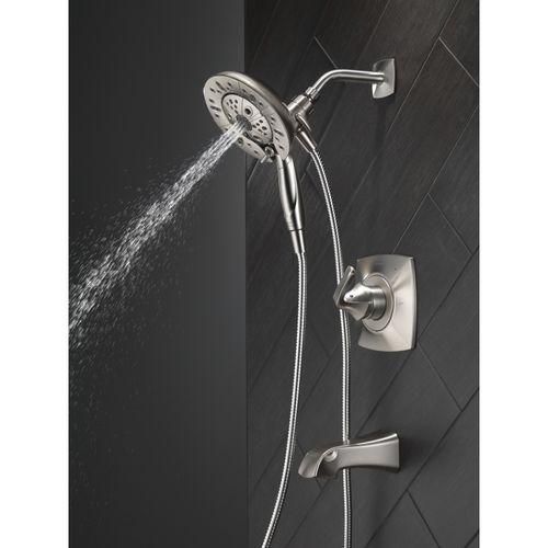 Main product image of Vesna Monitor 14 Series Tub & Shower w/ In2ition 2-in-1 Shower (Spotshield Brushed Nickel), 144789-SP-I