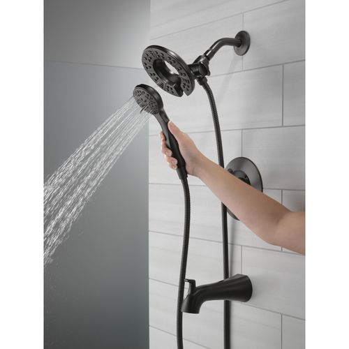 Main product image of Arvo 14 Series Tub & Shower Trim w/ In2ition (Matte Black), 144840-BL-I