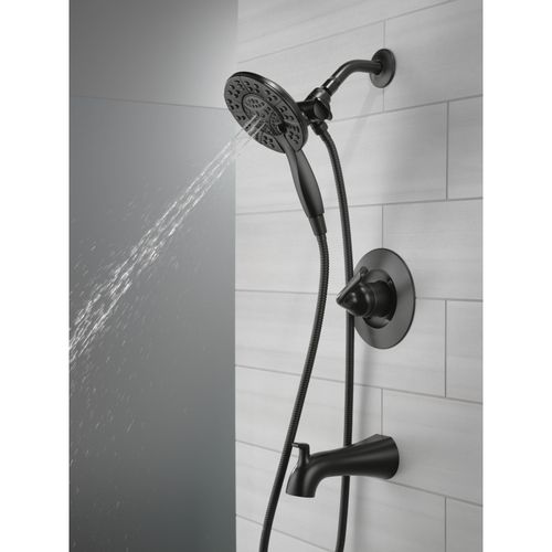 Main product image of Arvo 14 Series Tub & Shower Trim w/ In2ition (Matte Black), 144840-BL-I
