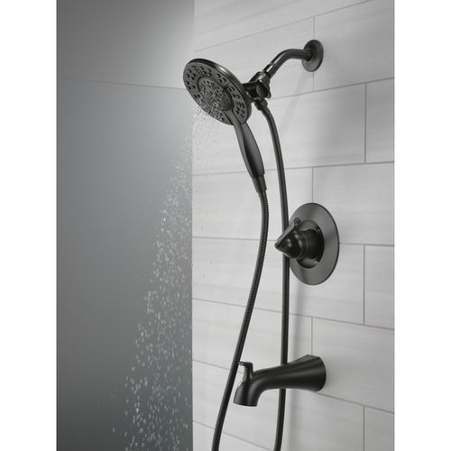 Main product image of Arvo 14 Series Tub & Shower Trim w/ In2ition (Matte Black), 144840-BL-I