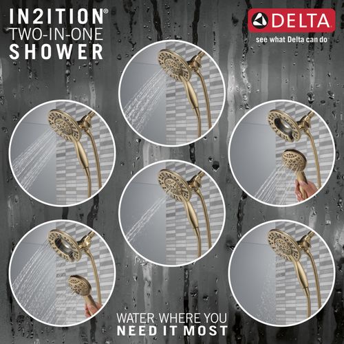 Main product image of Arvo 14 Series Tub & Shower Trim w/ In2ition (Champagne Bronze), 144840-CZ-I
