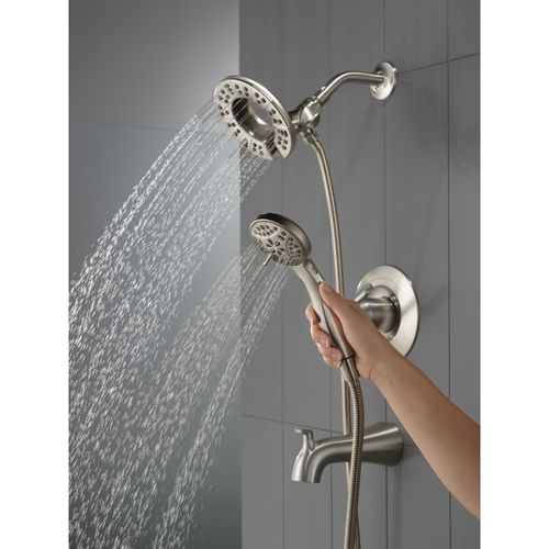 Main product image of Arvo 14 Series Tub & Shower Trim w/ In2ition (Spotshield Brushed Nickel), 144840-SP-I