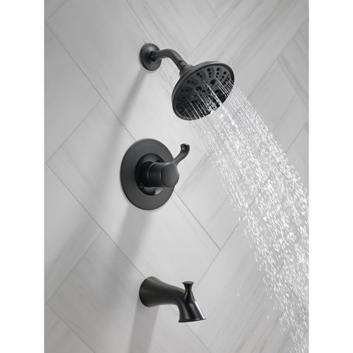 Main product image of Esato 14 Series Shower Trim w/ Rough (Matte Black), 144897-BL