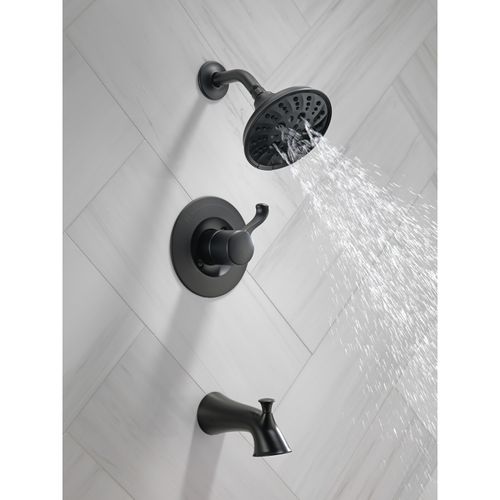 Main product image of Esato 14 Series Shower Trim w/ Rough (Matte Black), 144897-BL