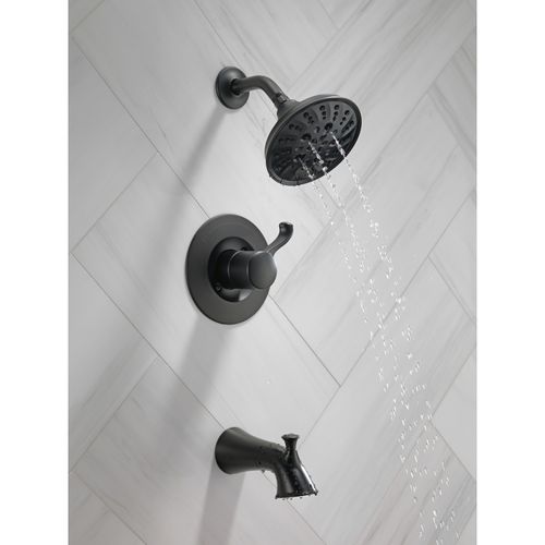 Main product image of Esato 14 Series Shower Trim w/ Rough (Matte Black), 144897-BL