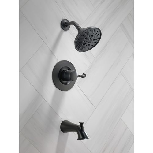 Main product image of Esato 14 Series Shower Trim w/ Rough (Matte Black), 144897-BL