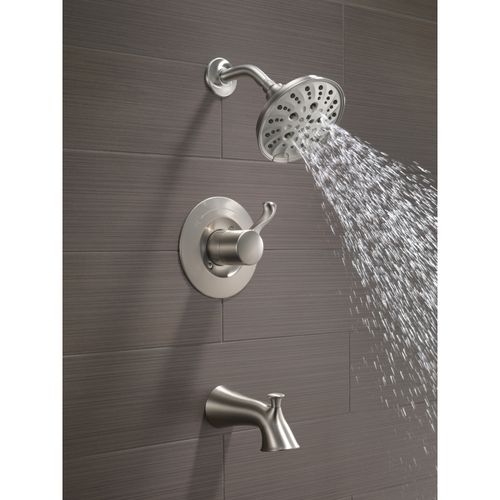 Main product image of Esato 14 Series Tub & Shower Trim w/ Rough (Spotshield Stainless), 144897-SP