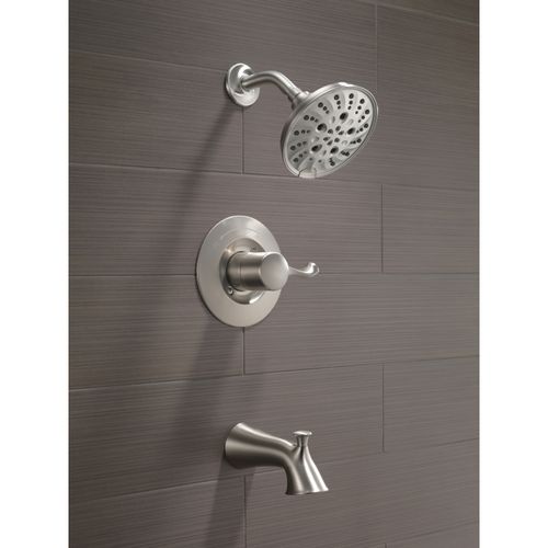 Main product image of Esato 14 Series Tub & Shower Trim w/ Rough (Spotshield Stainless), 144897-SP