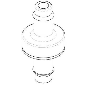 Main product image of 1/4" Barbed Check Valve, 1450-151-000