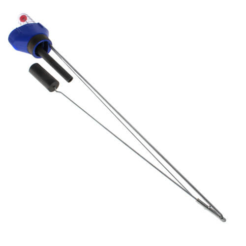 Main product image of 2" x 1-1/4" King Combination Vertical Fill Alarm & Tank Gauge (42" Length)