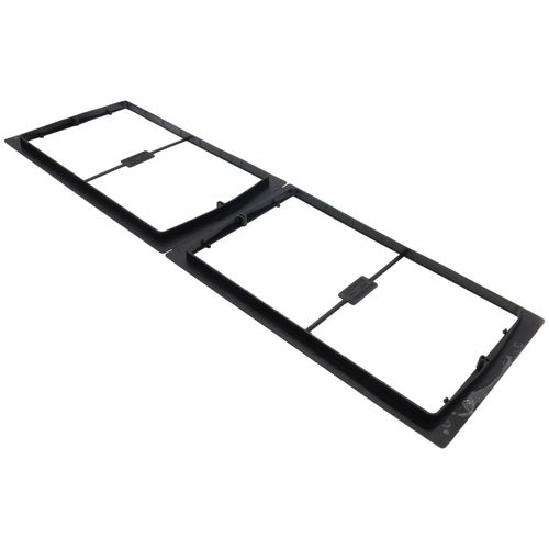 Main product image of 30" x 6" (1) or 14" x 6" (2) Windowed Return Air Grill Wall Frame, Clear Film for Restriction of Dirt and Air