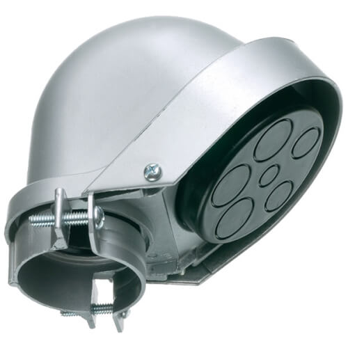Main product image of 3" Aluminum Entrance cap, clamp on