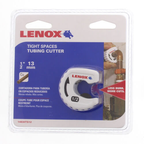 14830TS12 Lenox 14830TS12 1/2" Tight Space Tubing Cutter