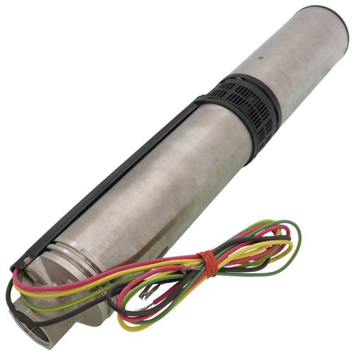 Main product image of RS5G05-3W2V 4" Submersible Deep Well Pump w/ SS Discharge, 1/2 HP, 5 GPM, 3-Wire, 230V, Steel