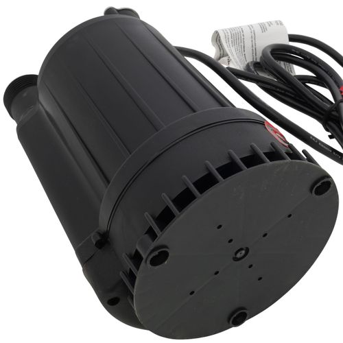 Main product image of RL-MP25 115V, 1/4 HP, 2200 GPH Manual Plastic Submersible Utility Pump, 8 ft. Cord (Black)