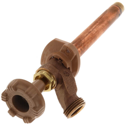 Main product image of Model 14 6", 1/2" x 3/4" Sweat Inlet Wall Faucet w/ Metal Handle