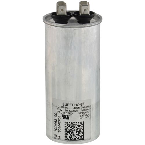 Main product image of 40 MFD Round Run Capacitor (370V), 14C45