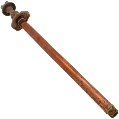 Main product image of Model 14 14", 1/2" MPT x Sweat Inlet Wall Faucet w/ Metal Handle