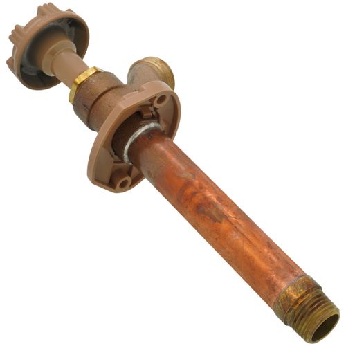 Main product image of Model 14 4", 1/2" MPT x Sweat Inlet Wall Faucet w/ Metal Handle