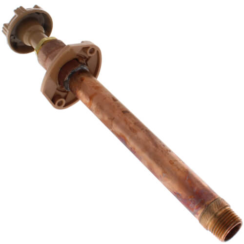 Main product image of Model 14 6", 1/2" MPT x Sweat Inlet Wall Faucet w/ Metal Handle