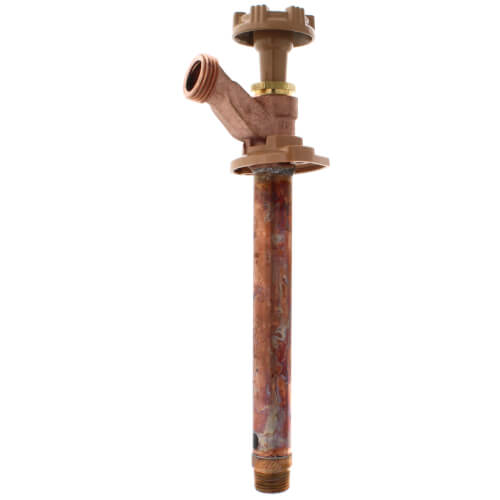 Main product image of Model 14 6", 1/2" MPT x Sweat Inlet Wall Faucet w/ Metal Handle