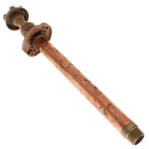 Main product image of Model 14 8", 1/2" MPT x Sweat Inlet Wall Faucet w/ Metal Handle