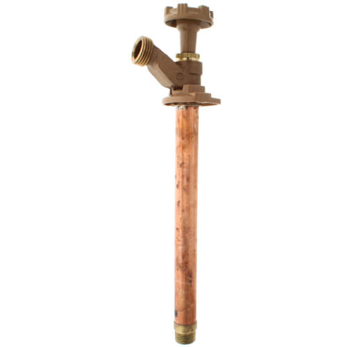 Main product image of Model 14 8", 1/2" MPT x Sweat Inlet Wall Faucet w/ Metal Handle