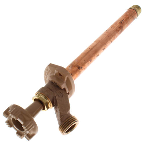 Main product image of Model 14 8", 1/2" MPT x Sweat Inlet Wall Faucet w/ Metal Handle