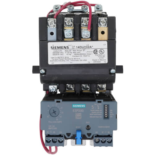 Main product image of Non-Reversing Motor Starter, 3 Ph, 3 Pole, 10-40 Amp, 60 Hz (120/240V)