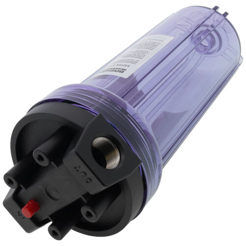 Main product image of 10" Clear Housing Kit, 3/4" Stainless Steel NPT