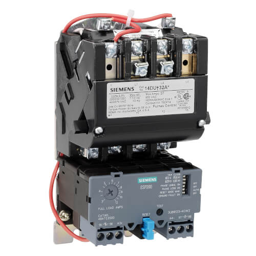 Main product image of 3-Pole Full Voltage Motor Starter, Non-Reversing, 13-52A, 3P, Size 2 (24VAC)