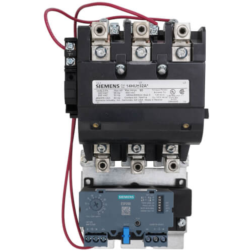 Main product image of Non-Reversing Motor Starter, 3 Ph, 3 Pole, 25-100 Amp, 60 Hz (120/240V)