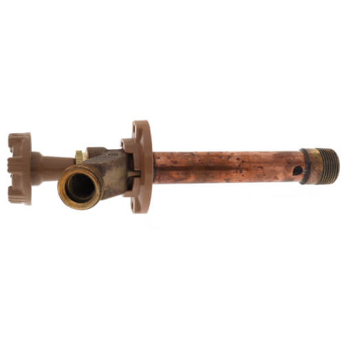 Main product image of Model 14 4", 1/2" FPT x 3/4" MPT Inlet Wall Faucet w/ Metal Handle