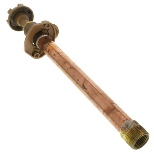 Main product image of Model 14 8", 1/2" FPT x 3/4" MPT Inlet Wall Faucet w/ Metal Handle