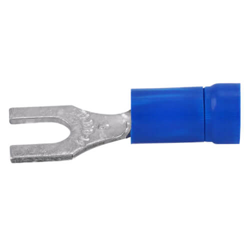 Main product image of Vinyl Insulated Fork Terminal, 18-14 AWG, Bolt #6 (Copper)