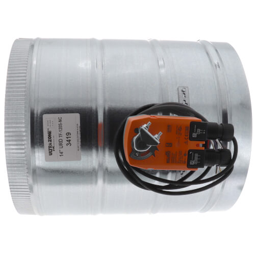 Main product image of 14" URD Motorized Damper (Normally Closed)