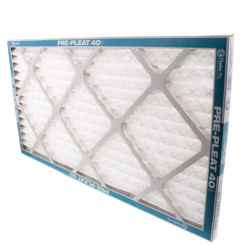 14X25X1PL40 Carrier 14X25X1PL40 1" Pleated Filter (14" x 25" x 1") Box of 12